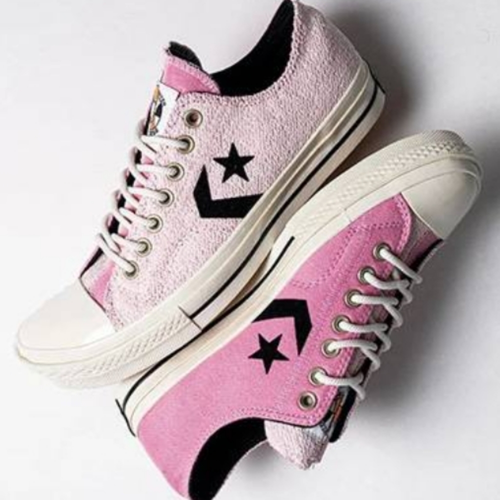 CONVERSE  Star Player LOW Reverse Terry lotus pink